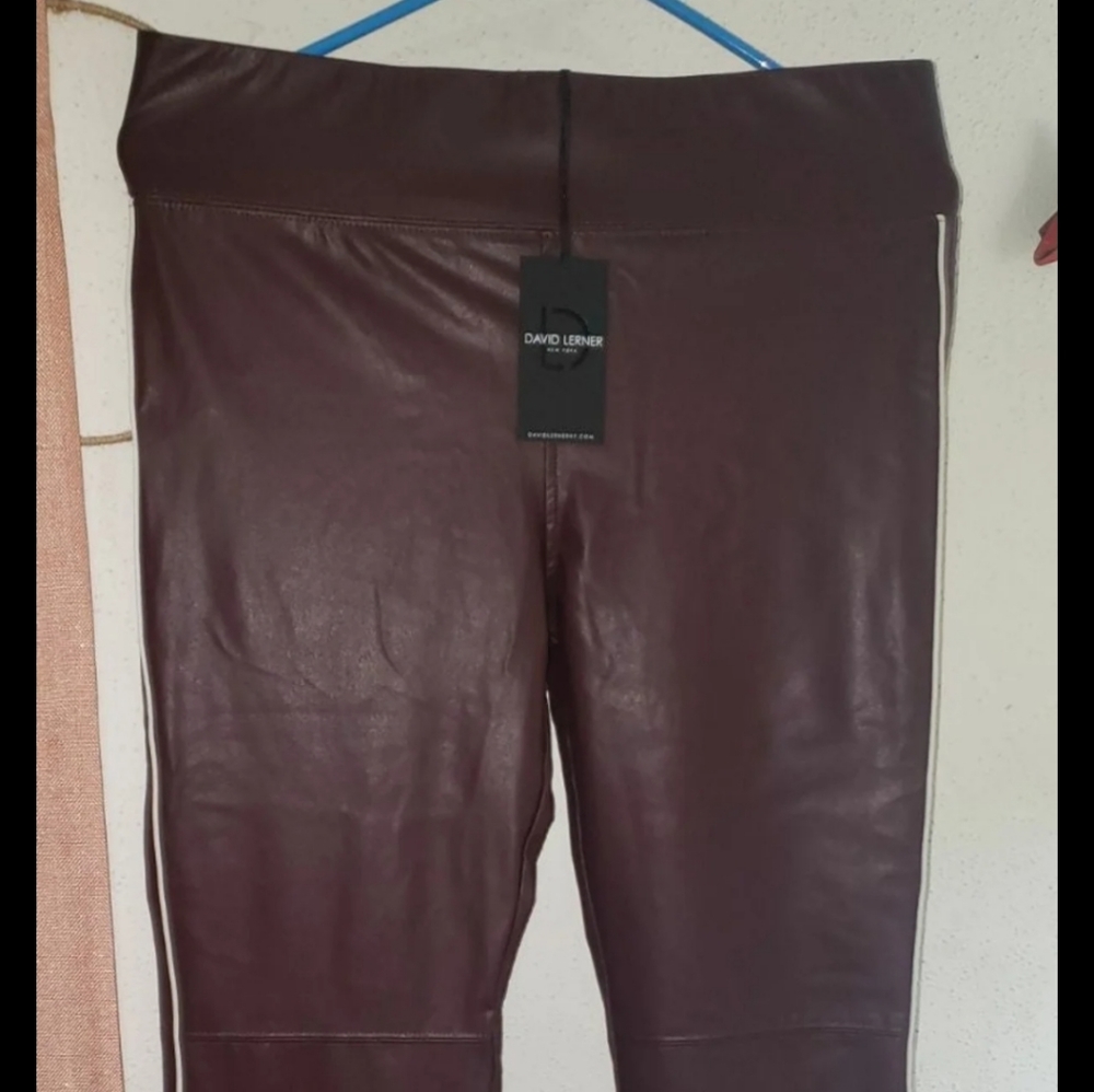 COPY - David Lerner Faux Leather Leggings